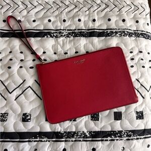 Kate Spade Vibrant Red Clutch